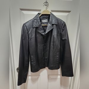 Leather jacket
